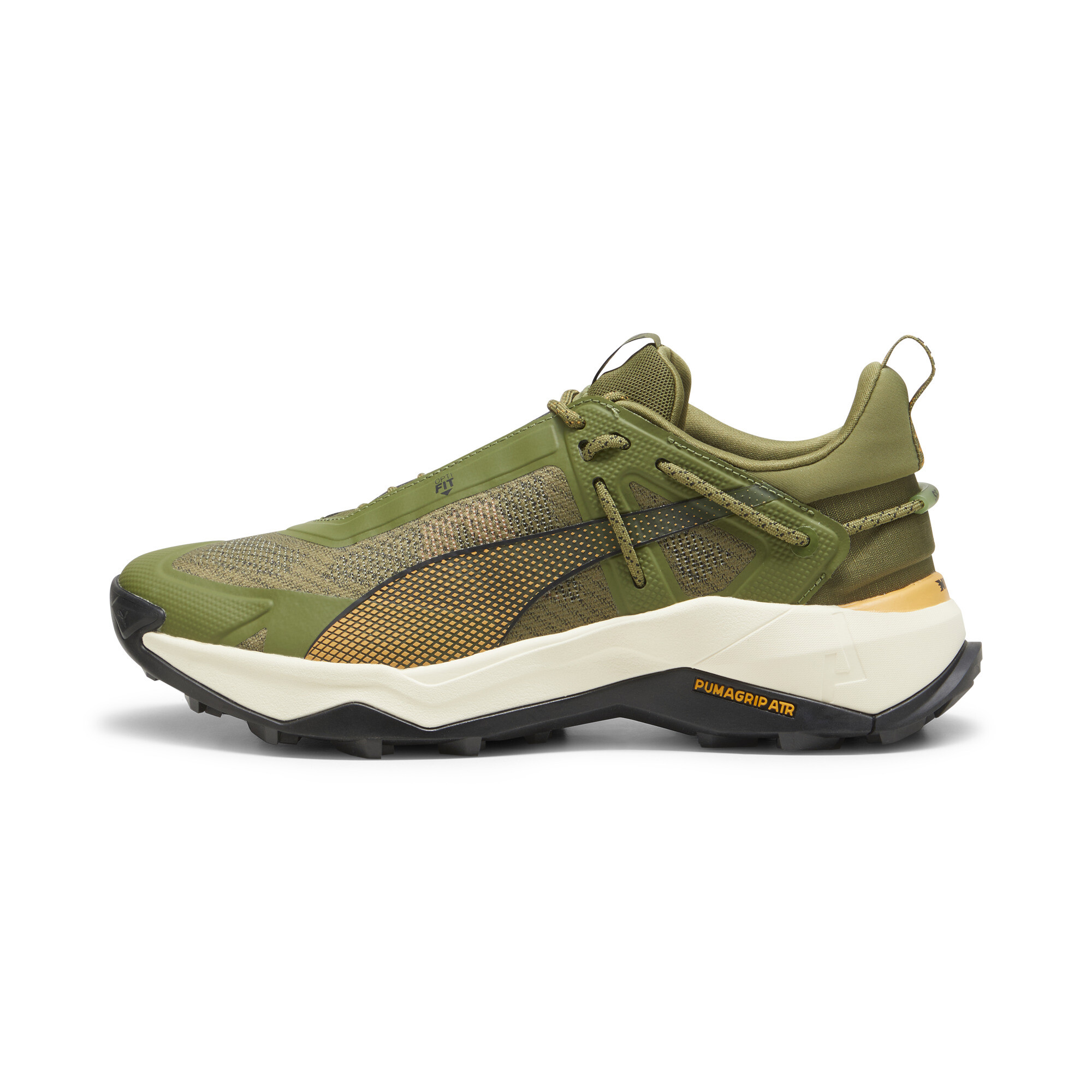 Puma Explore NITRO™ Wanderschuhe Herren | Olive Green/Ginger Tea/Black | Größe: 46