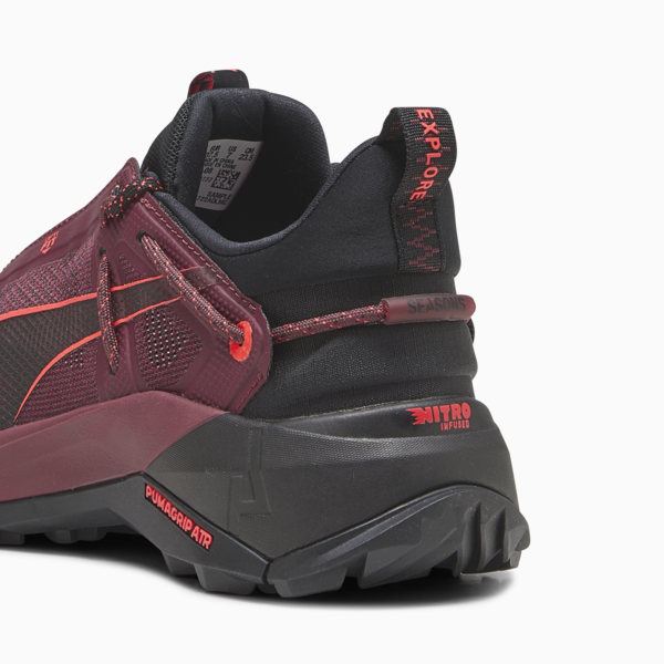 Explore NITRO™ Women's Hiking Shoes, Dark Jasper-PUMA Black-Fire Orchid, large-ZAF