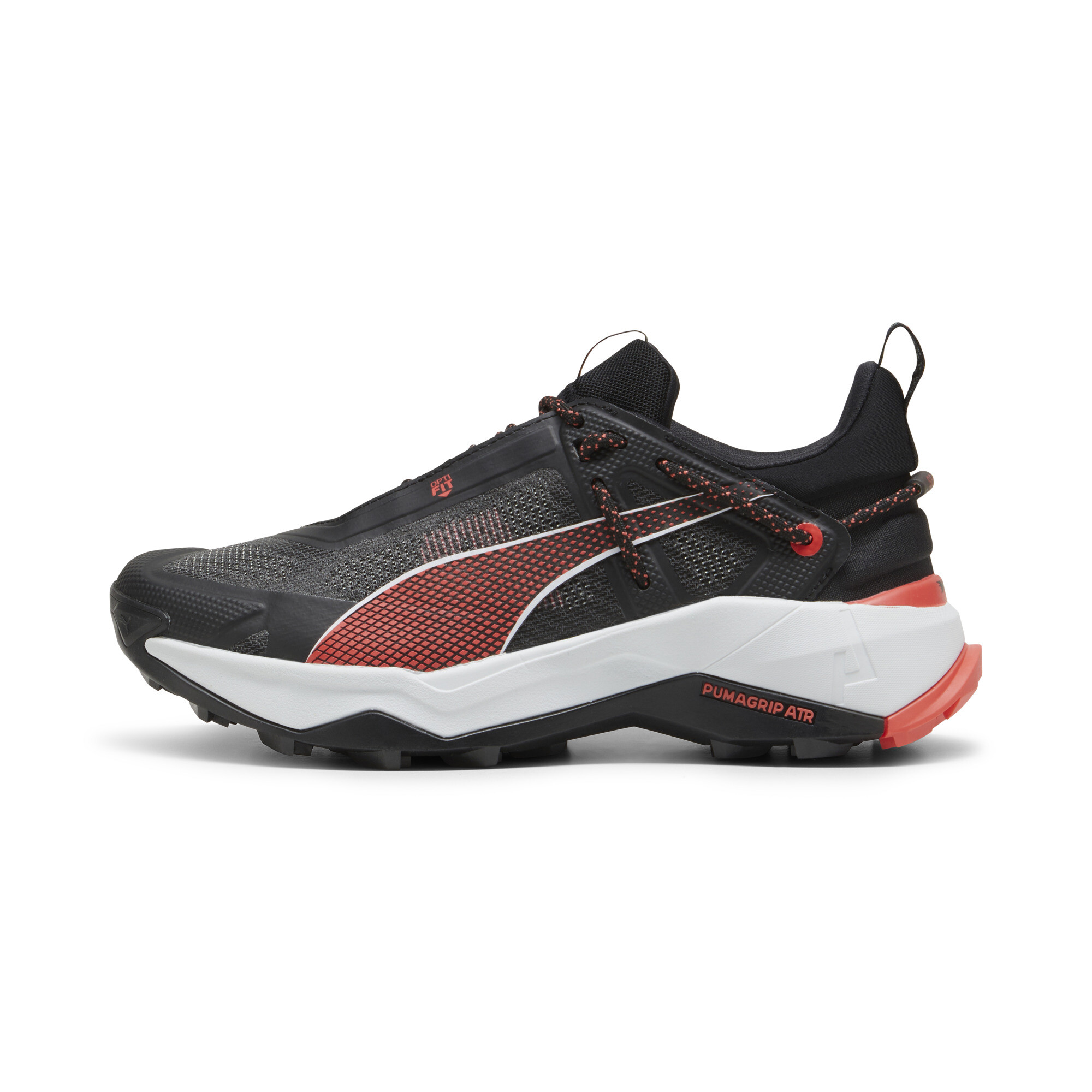 Puma Explore NITRO™ Wanderschuhe Damen | Black/Active Red/Silver Mist | Größe: 42