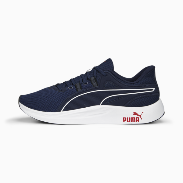 Better Foam Legacy Running Shoes, PUMA Navy-PUMA White-For All Time Red, large-ZAF
