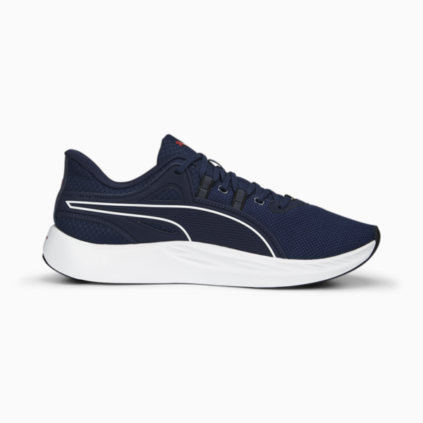 Better Foam Legacy Running Shoes, PUMA Navy-PUMA White-For All Time Red, large-ZAF
