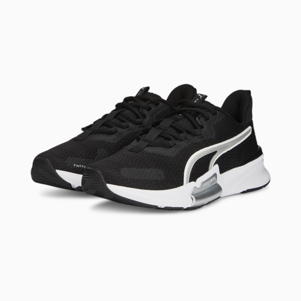 Zapatillas de training para mujer PWRFrame TR 2, PUMA Black-PUMA Silver-PUMA White, large-ARG