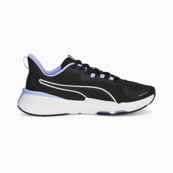 Zapatillas de training para mujer PWRFrame TR 2, PUMA Black-Elektro Purple, large-ARG