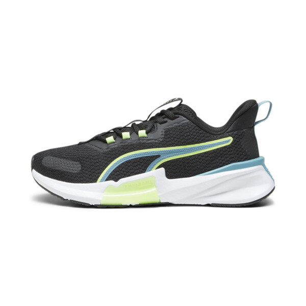 PWRFrame TR 2 Women's Training Shoes, PUMA Black-Bold Blue-Speed Green, large-ZAF