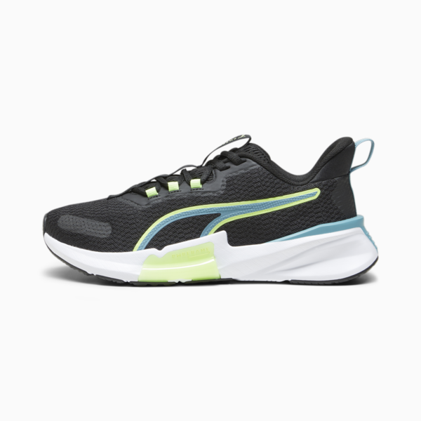 PWRFrame TR 2 Women's Training Shoes, PUMA Black-Bold Blue-Speed Green, large-ZAF