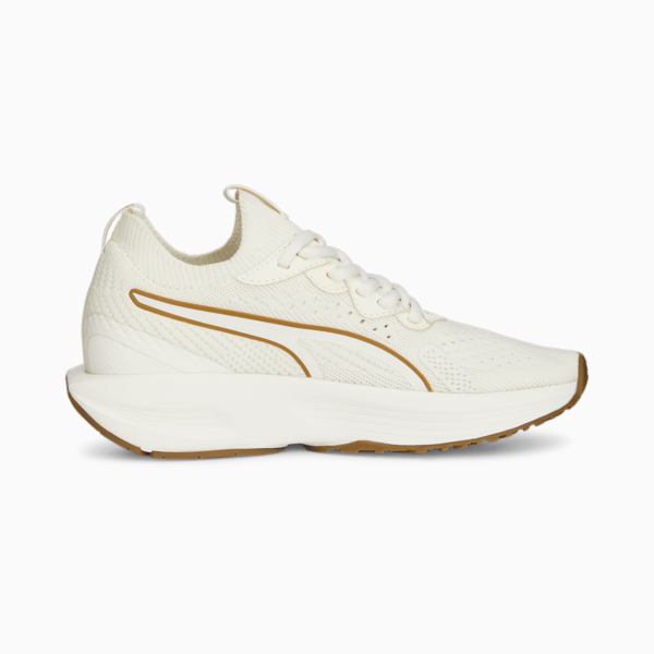 Zapatillas de training para mujer PWR XX NITRO Luxe, Warm White-PUMA Gold, large-ARG