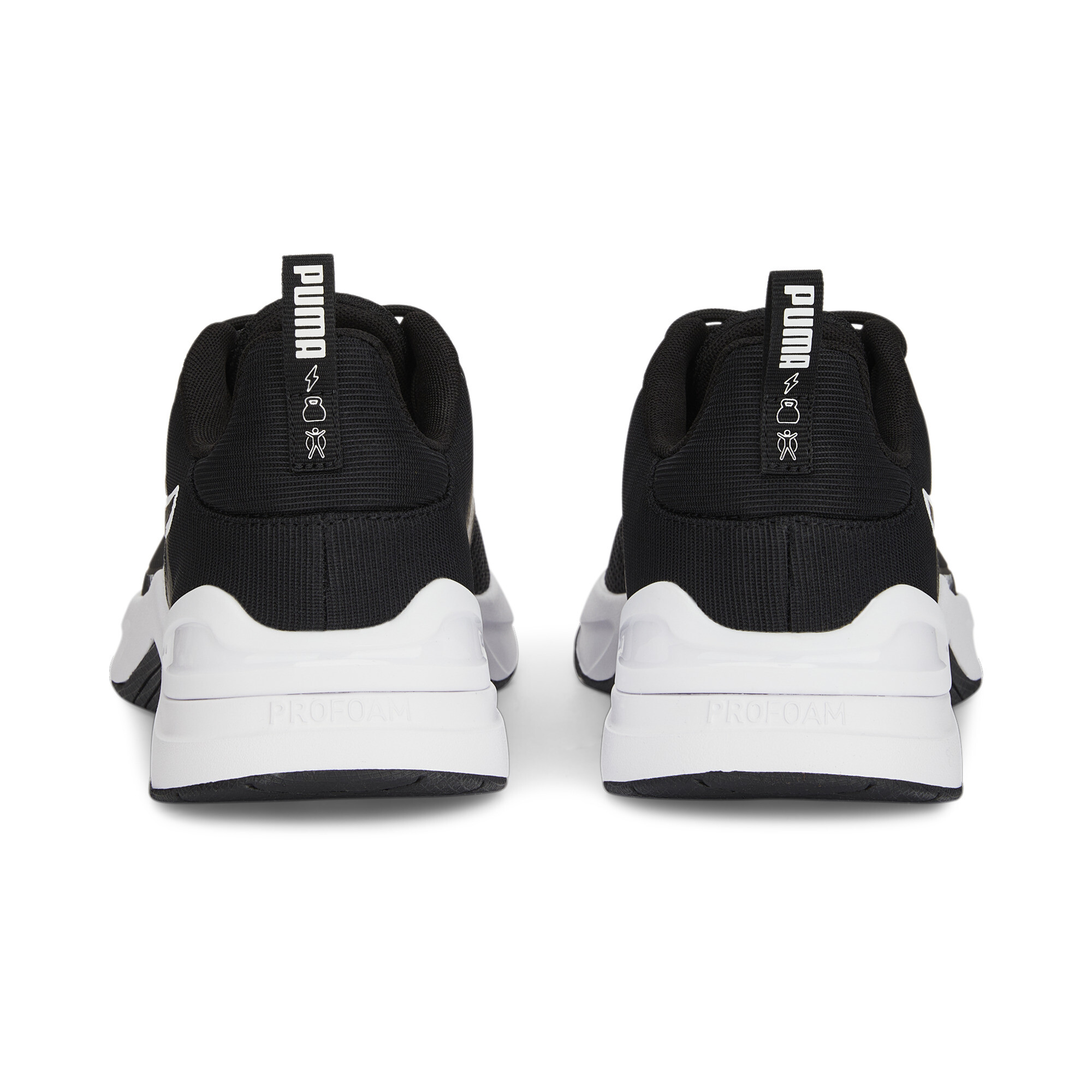 Men's Puma Infusion Training Shoes, Black, Size 35.5, Shoes
