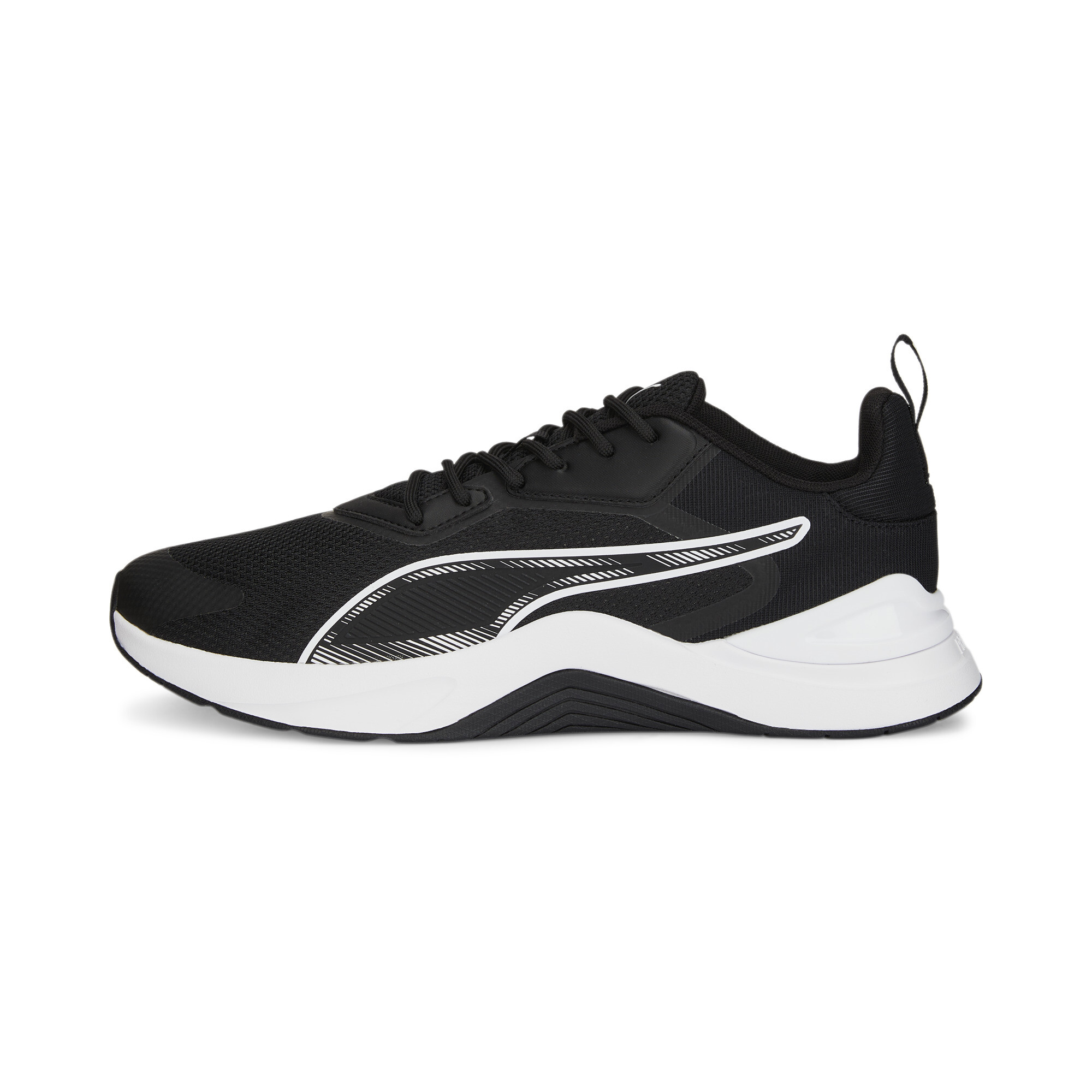 Men's Puma Infusion Training Shoes, Black, Size 35.5, Shoes