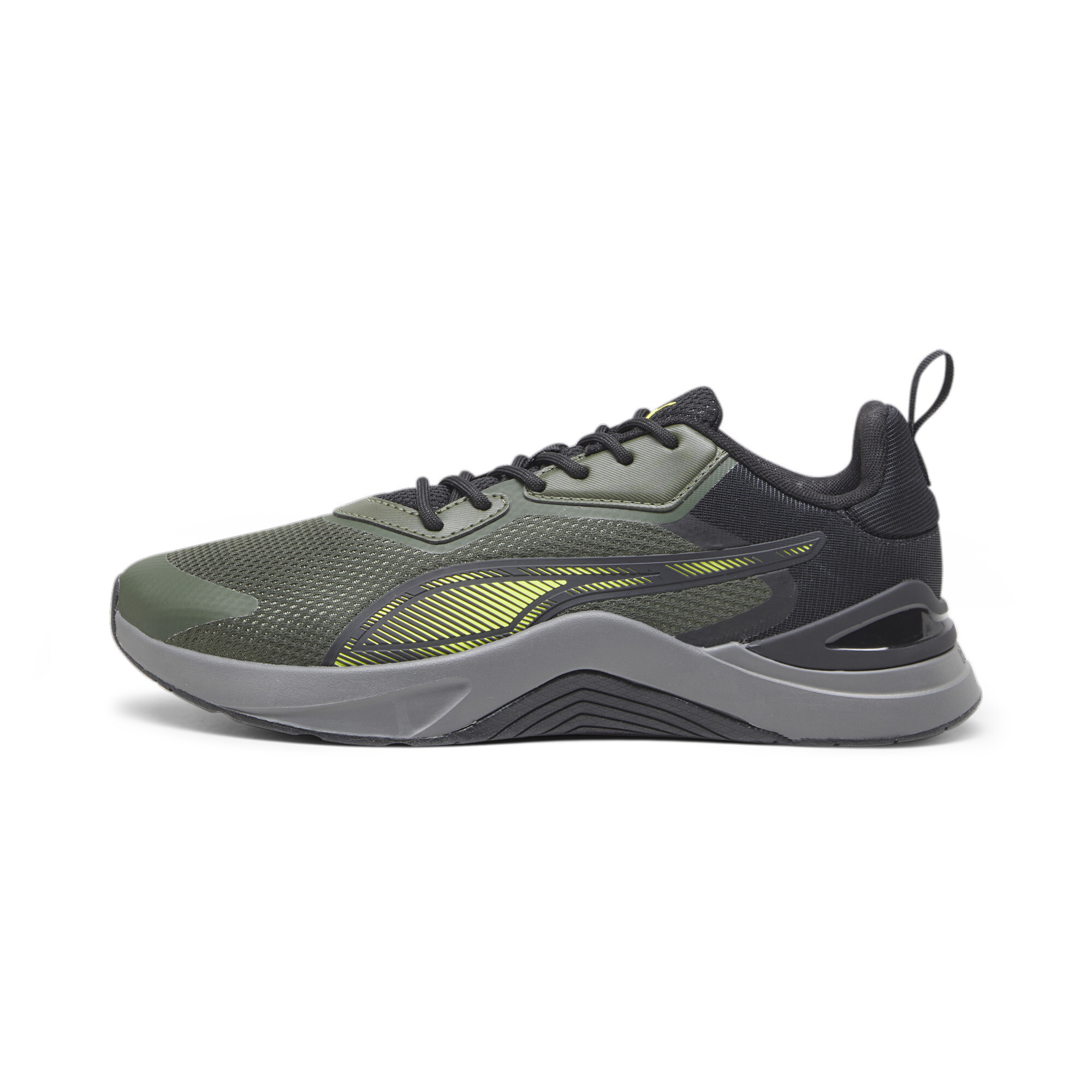 Men's Puma Infusion Training Shoes, Green, Size 38, Shoes