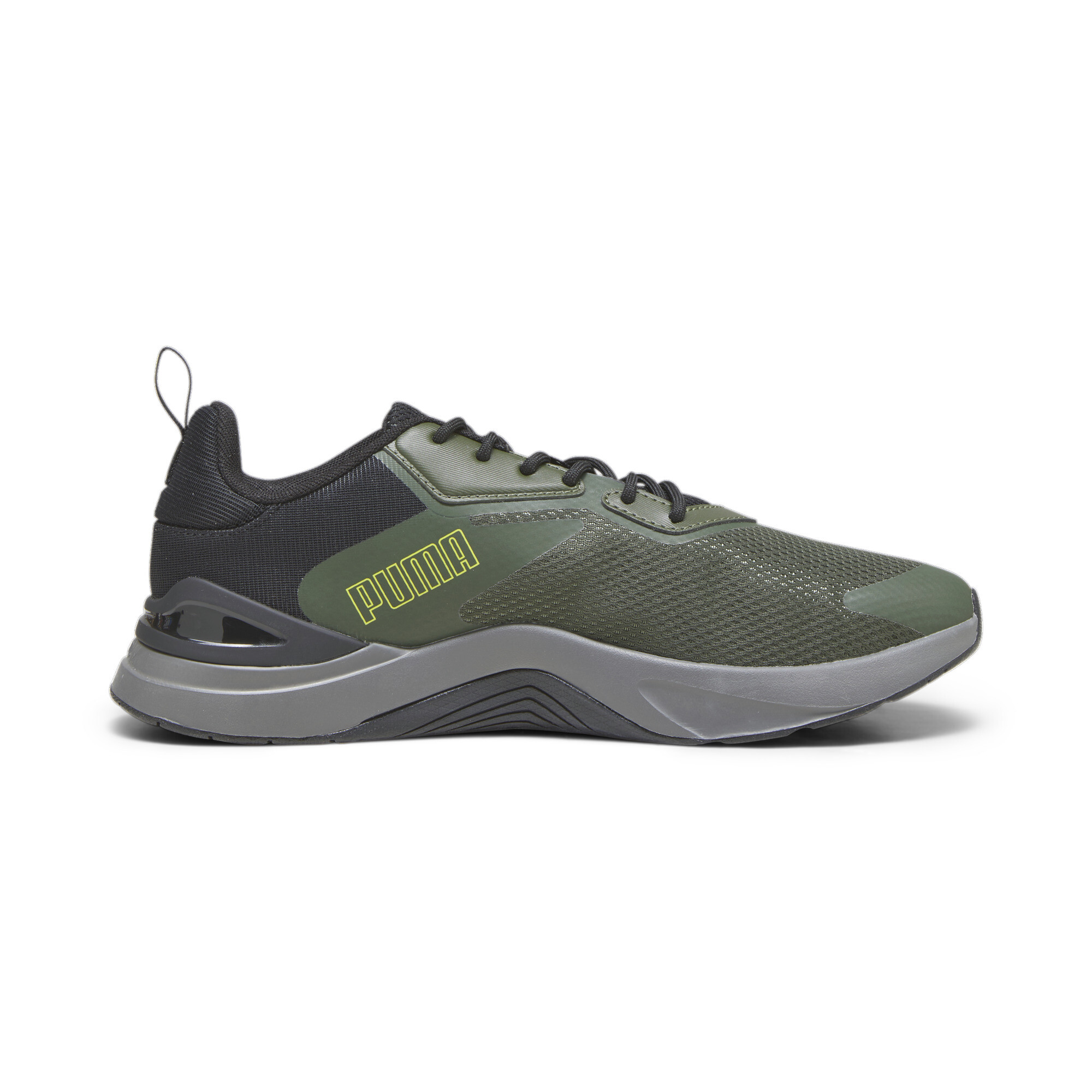 Men's PUMA Infusion Training Shoes In Green, Size EU 40.5