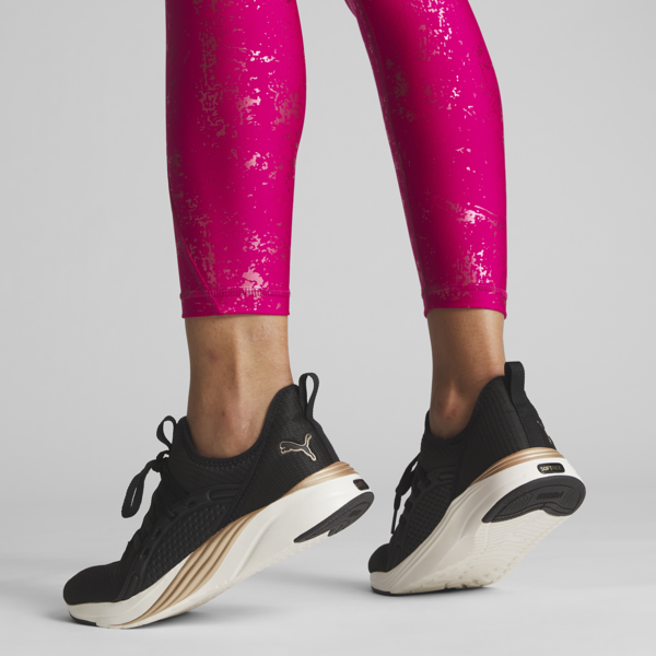 Soft ride Sophia 2 Running Shoes Women, PUMA Black-PUMA Gold-Warm White, large-MEX