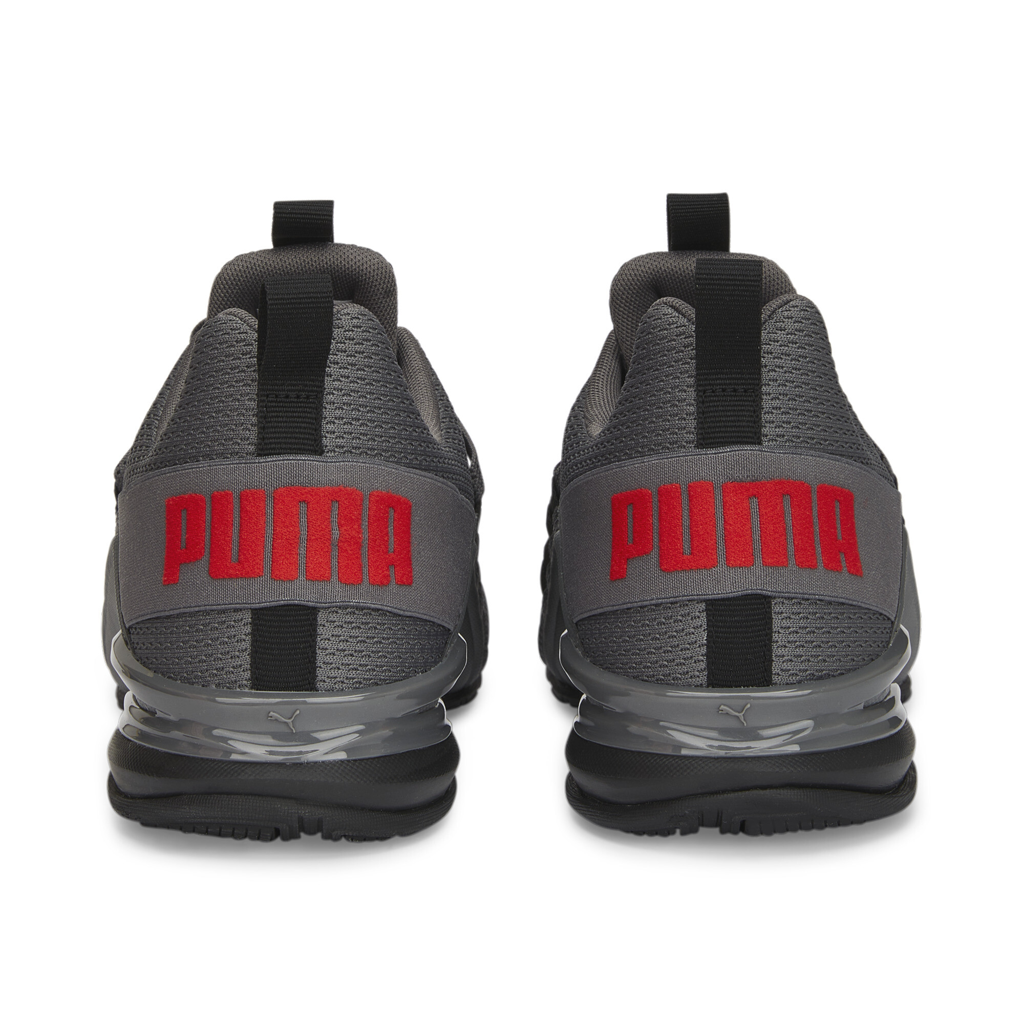 Men's Puma Axelion Refresh Running Shoes, Black, Size 40, Shoes