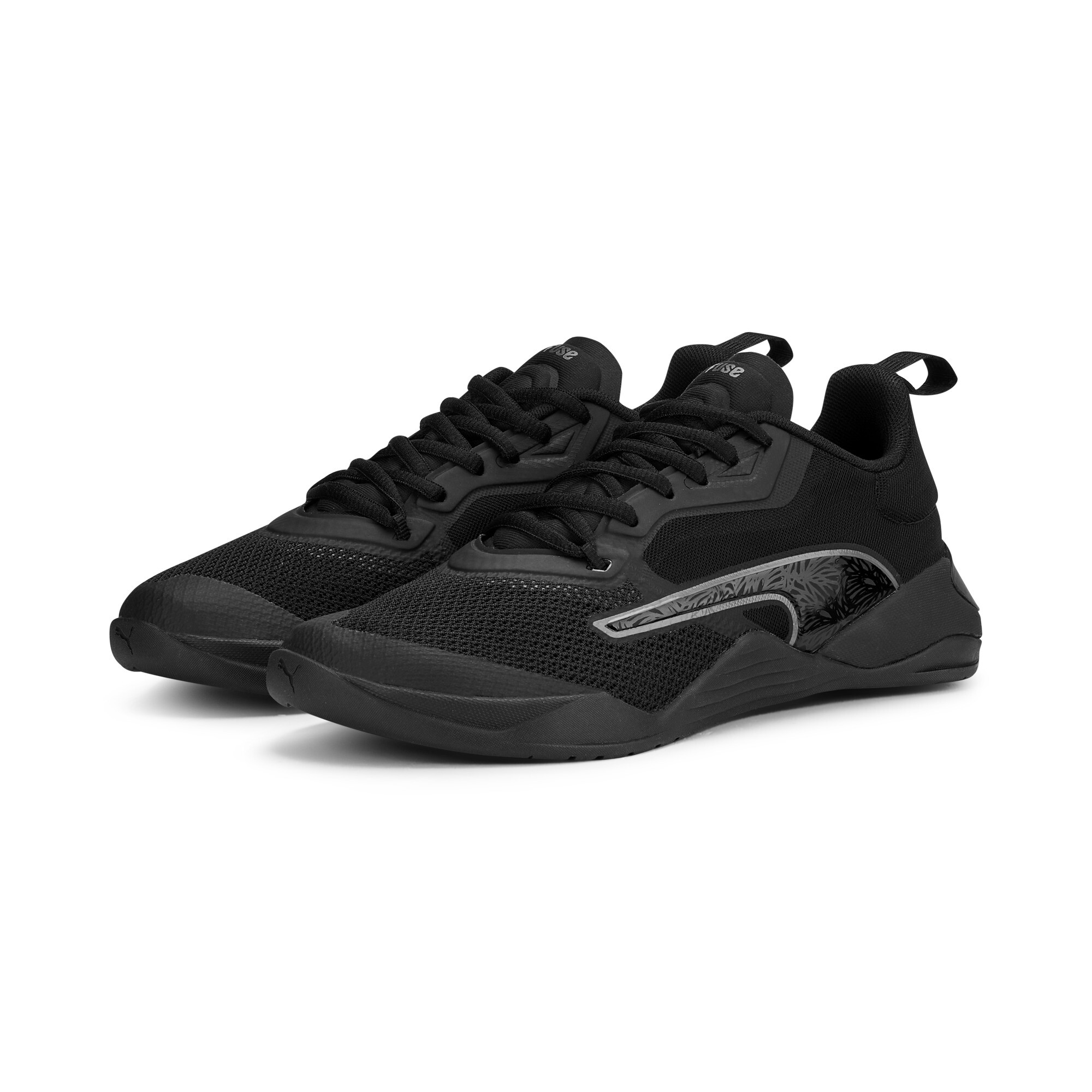 Women's PUMA Fuse 2.0 Nova Shine Training Shoes In Black, Size EU 40