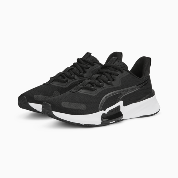 Zapatillas de training para mujer PWRFrame TR 2 Elektro Summer, PUMA Black-PUMA Black-PUMA White, large-ARG