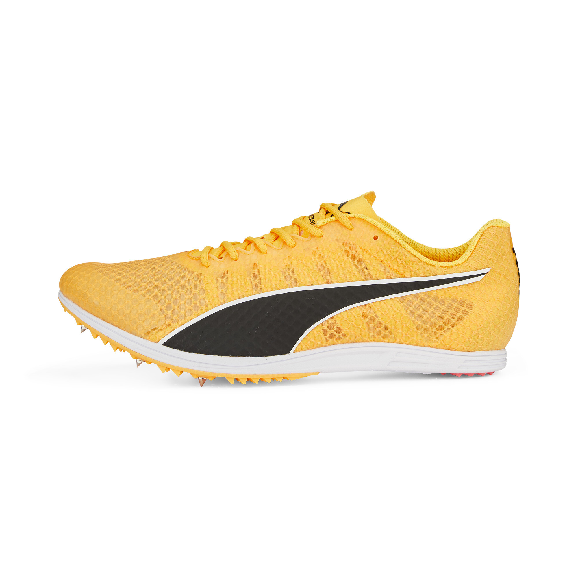 Men's Puma Evo SPEED Distance 11 Track And Field Shoes, Orange, Size 40.5, Shoes