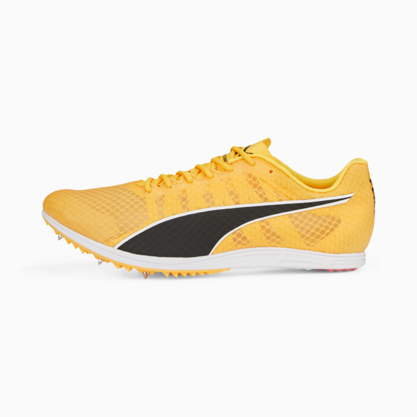 evoSPEED Distance 11 Track and Field Shoes Men, Sun Stream-PUMA Black-PUMA Silver, large-ZAF