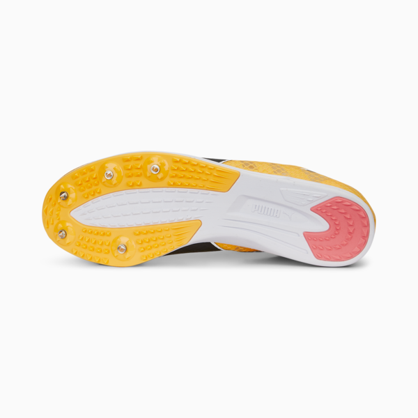 evoSPEED Distance 11 Track and Field Shoes Men, Sun Stream-PUMA Black-PUMA Silver, large-ZAF