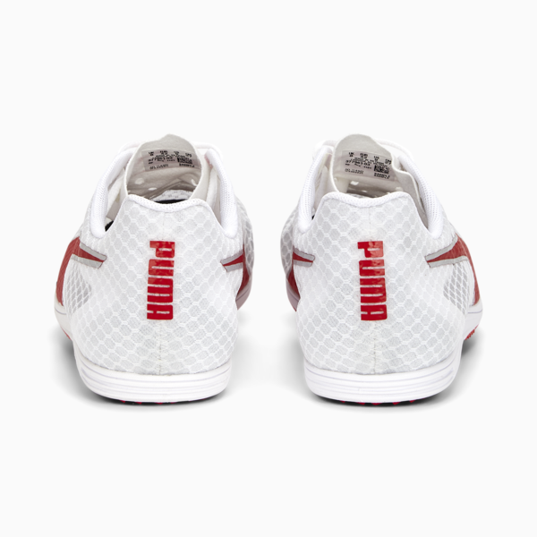 Zapatillas para hombre evoSPEED Distance 11 Track and Field, PUMA White-PUMA Red-Metallic Silver, large-ARG
