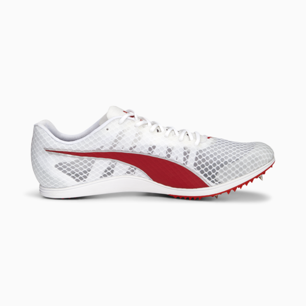 Zapatillas para hombre evoSPEED Distance 11 Track and Field, PUMA White-PUMA Red-Metallic Silver, large-ARG