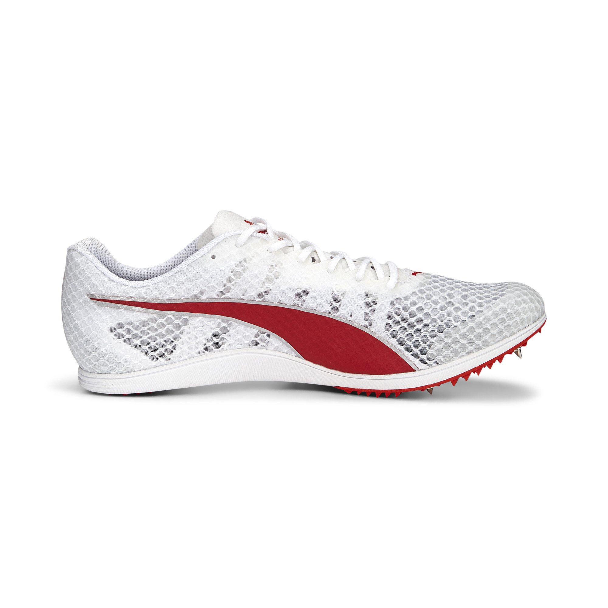 Men's Puma Evo SPEED Distance 11 Track And Field Shoes, White, Size 38.5, Shoes