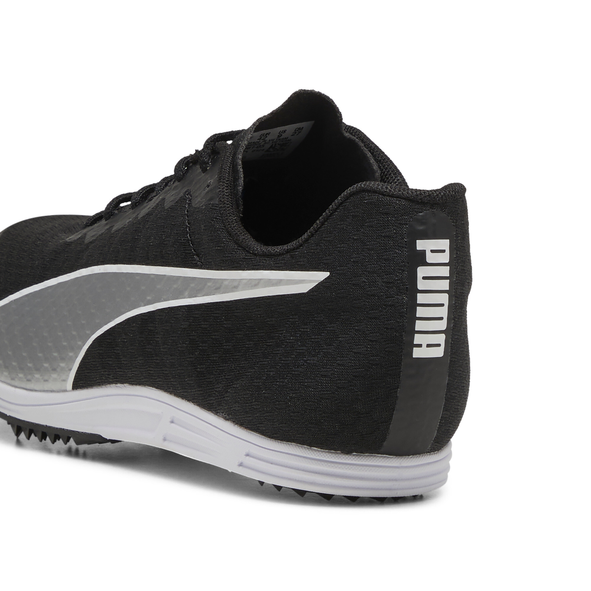 Men's Puma Evo SPEED Distance 11 Track And Field Shoes, Black, Size 48.5, Shoes