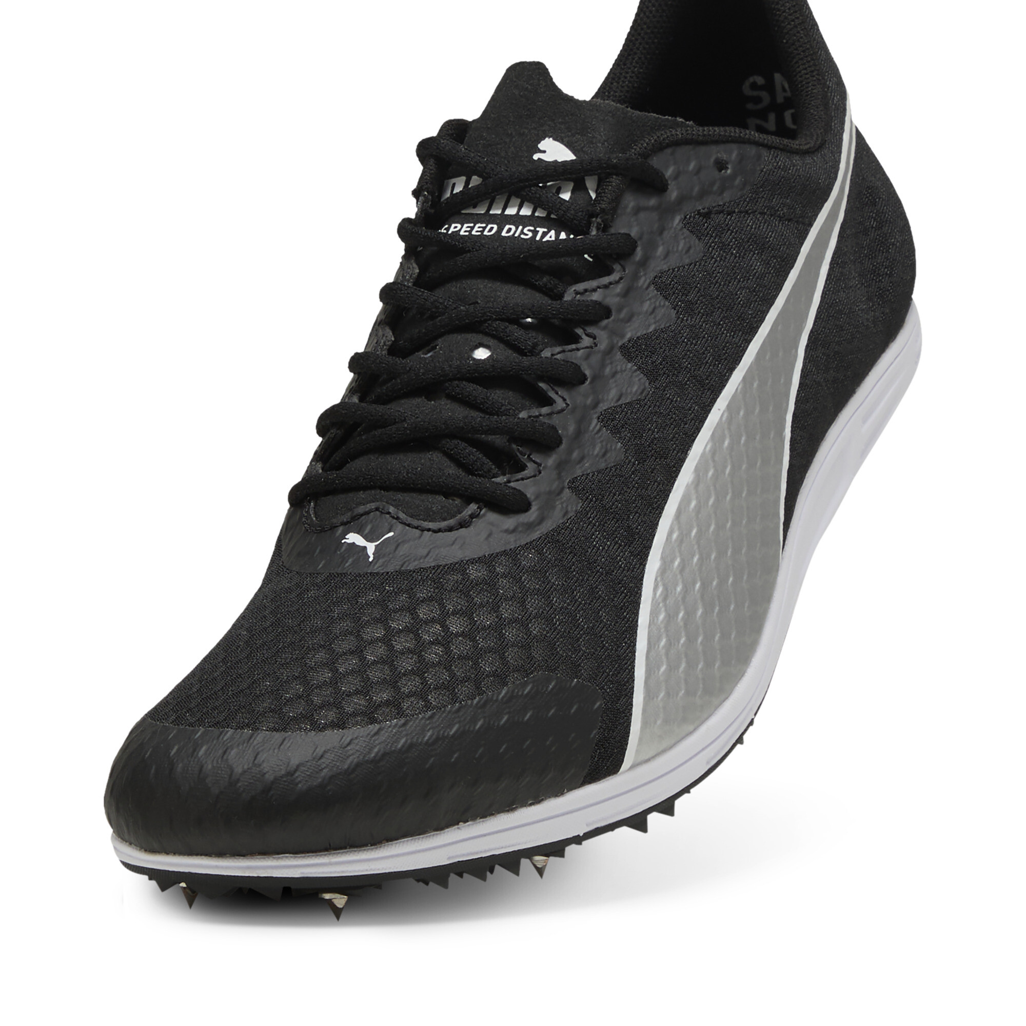 evoSPEED Distance 11 atletiekschoenen voor Heren, Zwart/Wit, Maat 38 | PUMA