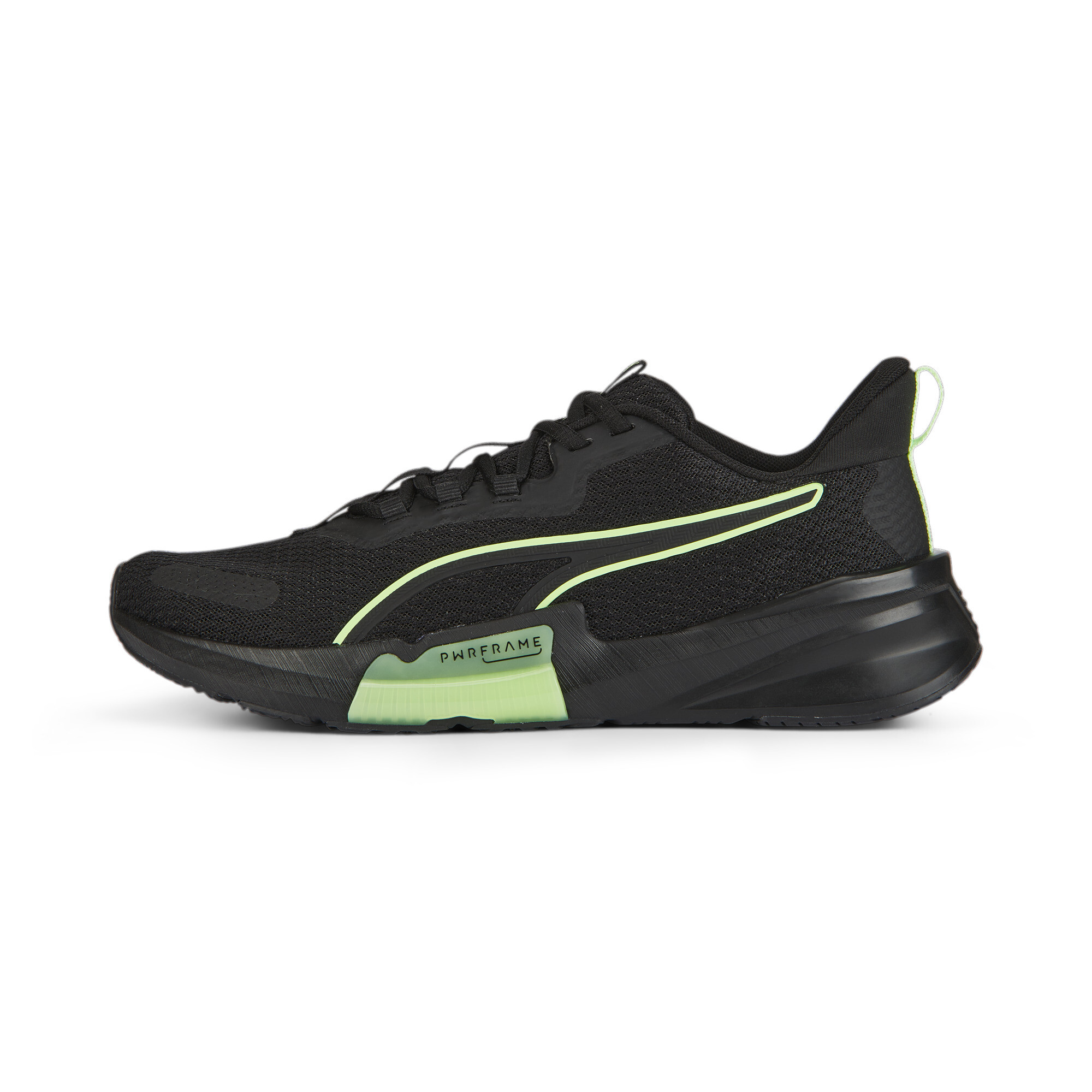 puma neon green shoes