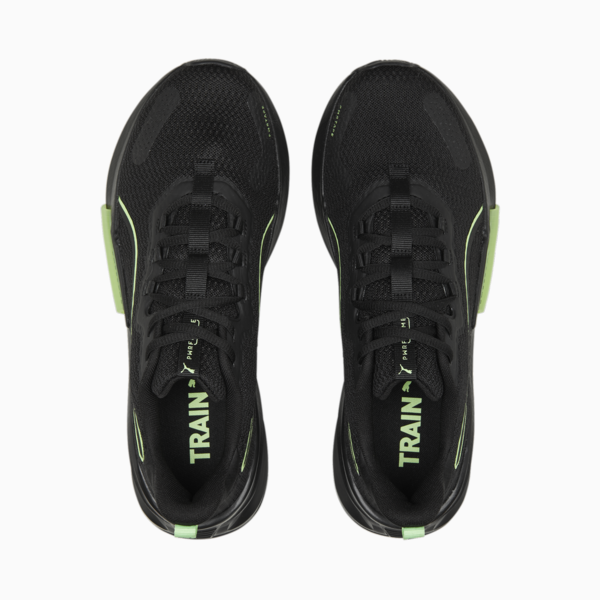 PWRFrame TR 2 Men's Training Shoes, PUMA Black-Fizzy Lime, large-ZAF
