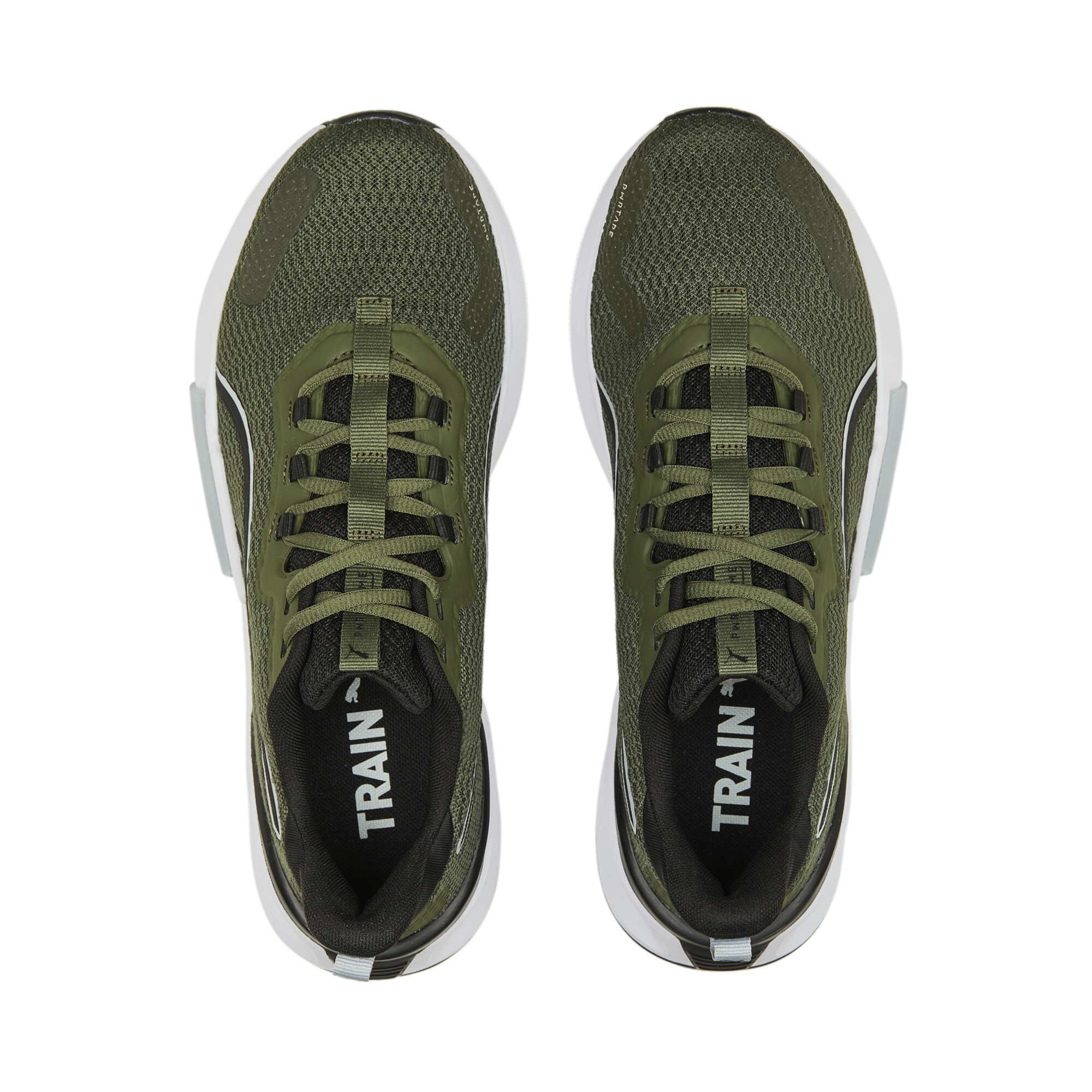 Men's PUMA PWRFrame TR 2 Training Shoes In Green, Size EU 40