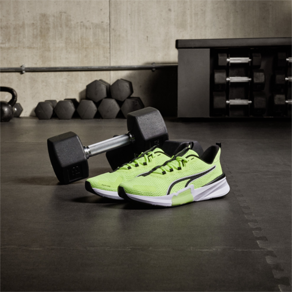 Zapatillas de training para hombre PWRFrame TR 2, Fast Yellow-PUMA Black, large-ARG