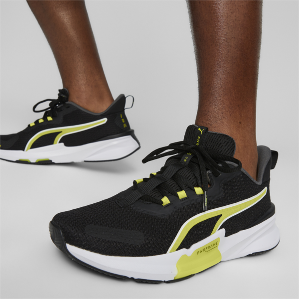 PWRFrame TR 2 Men's Training Shoes, PUMA Black-Yellow Burst-PUMA White, large-ZAF