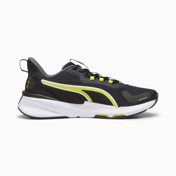 PWRFrame TR 2 Men's Training Shoes, PUMA Black-Yellow Burst-PUMA White, large-ZAF
