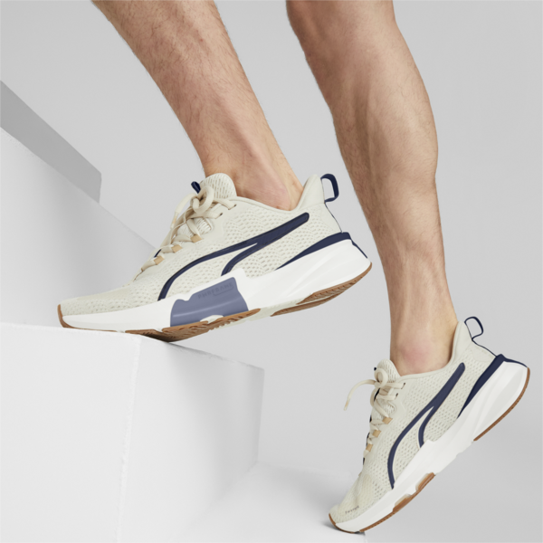 PWRFrame TR 2 Men's Training Shoes, Alpine Snow-Warm White-PUMA Navy, large-ZAF