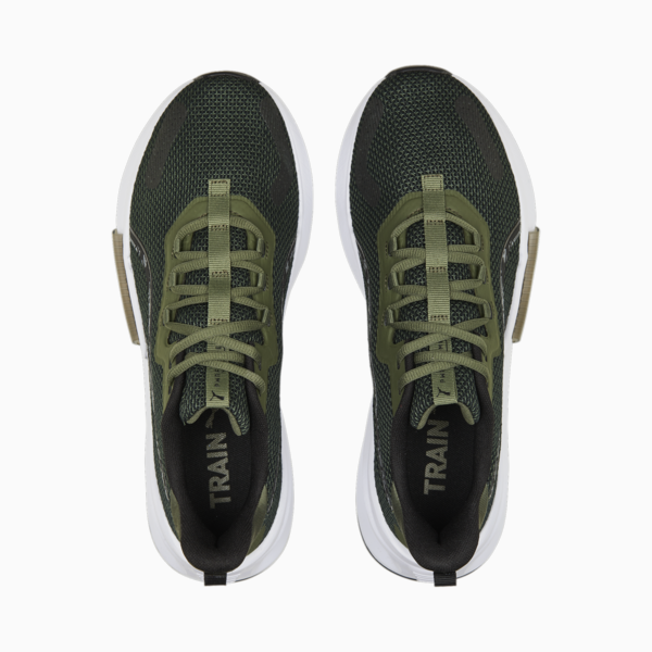 Zapatillas de training para hombre PWRFrame TR 2 Tiger Camo, Green Moss-PUMA Black, large-ARG