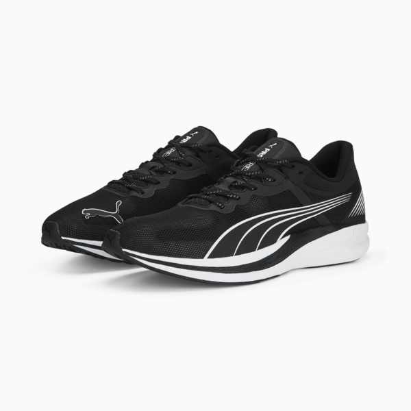 Redeem Profoam Running Shoes, PUMA Black-PUMA White, large-ZAF