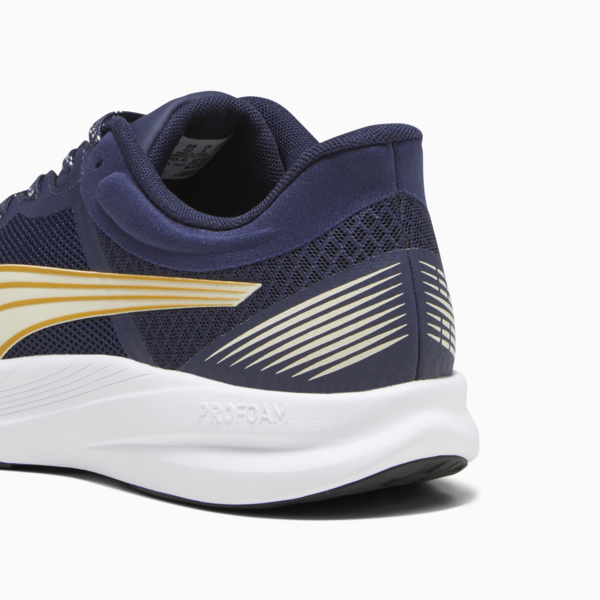 Redeem Profoam Running Shoes, PUMA Navy-Alpine Snow-Amber-PUMA White, large-ZAF