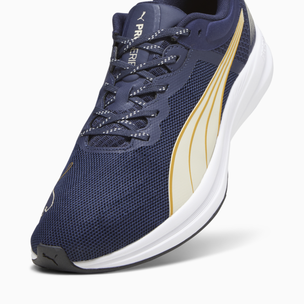 Redeem Profoam Running Shoes, PUMA Navy-Alpine Snow-Amber-PUMA White, large-ZAF