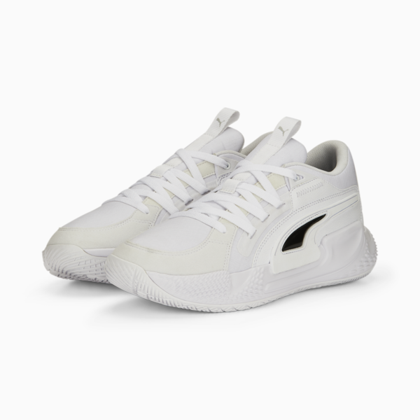 Tenis de basquetbol Court Rider Chaos Jewel, PUMA White-PUMA Black, large-MEX