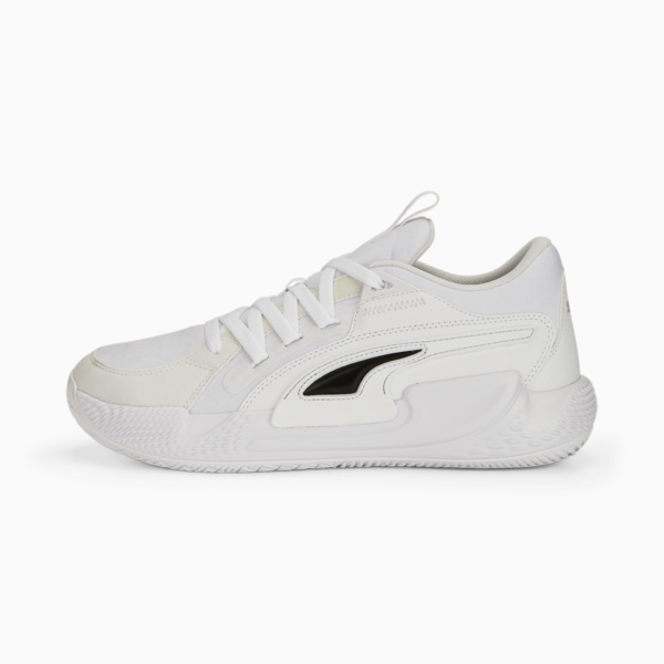 Tenis de basquetbol Court Rider Chaos Jewel, PUMA White-PUMA Black, large-MEX