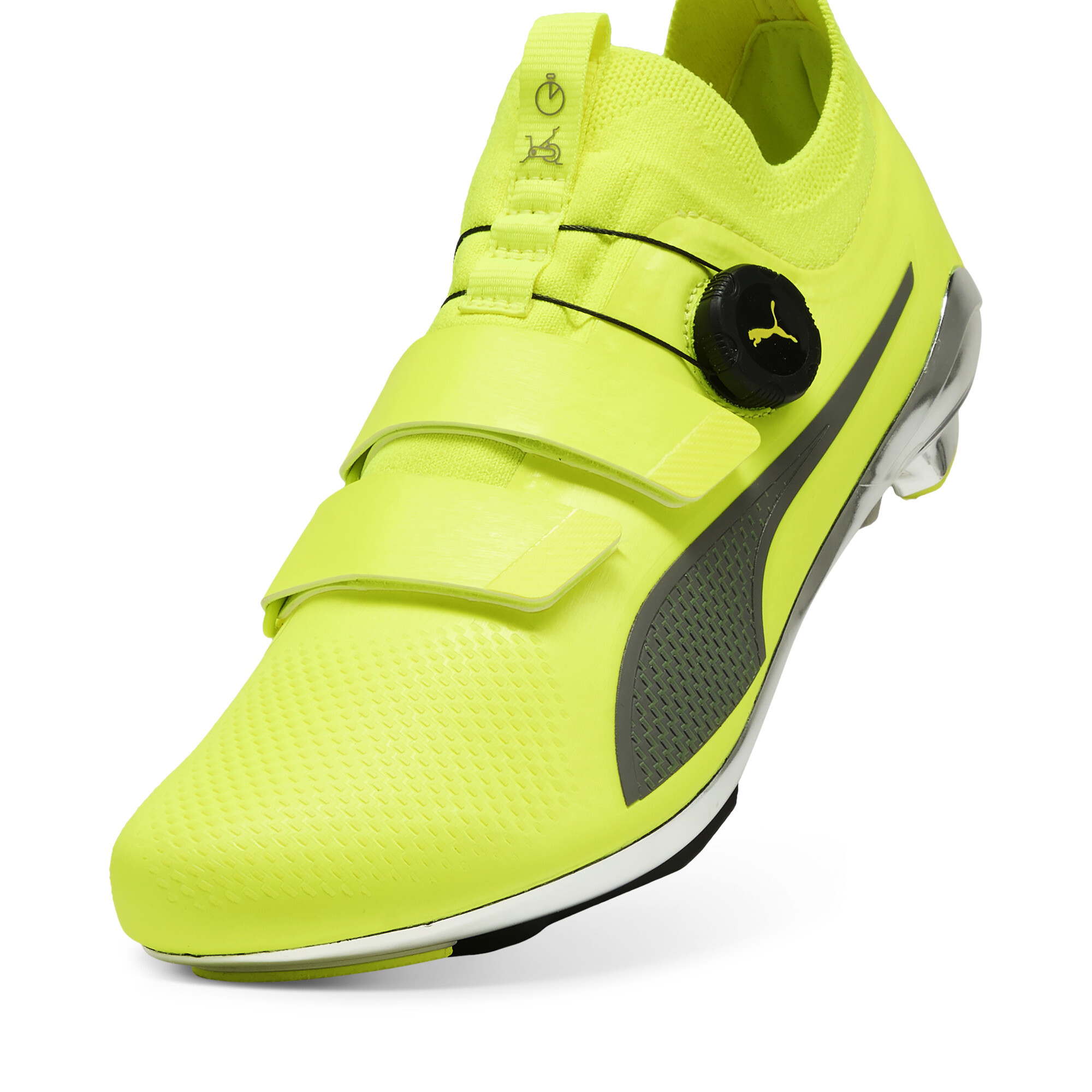 PUMA PWRSPIN Indoor fietsschoenen, Geel