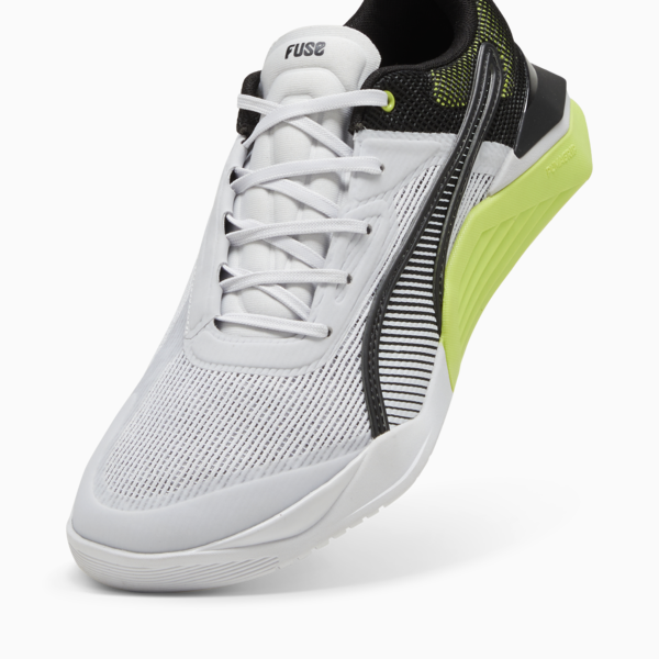 Fuse 3.0 Men's Training Shoes, Silver Mist-Lime Pow-PUMA Black, large-ZAF