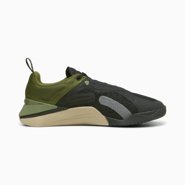 Fuse 3.0 Men's Training Shoes, PUMA Black-Cool Dark Gray-Olive Green-Putty, large-ZAF