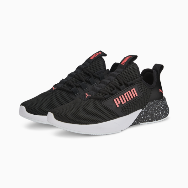 Zapatillas de running para mujer Retaliate Graphic, Puma Black-Sunset Glow, large-ARG