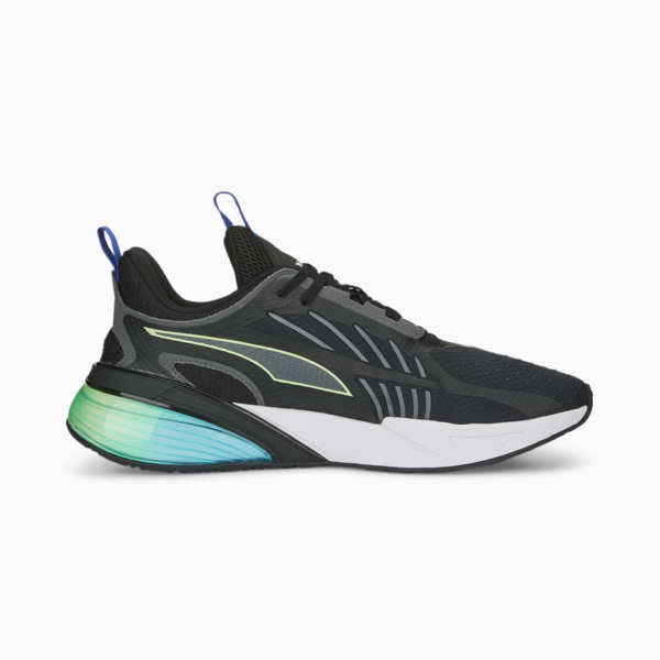 Zapatillas de running X-Cell Action, PUMA Black-Cool Dark Gray-Fizzy Lime, large-ARG