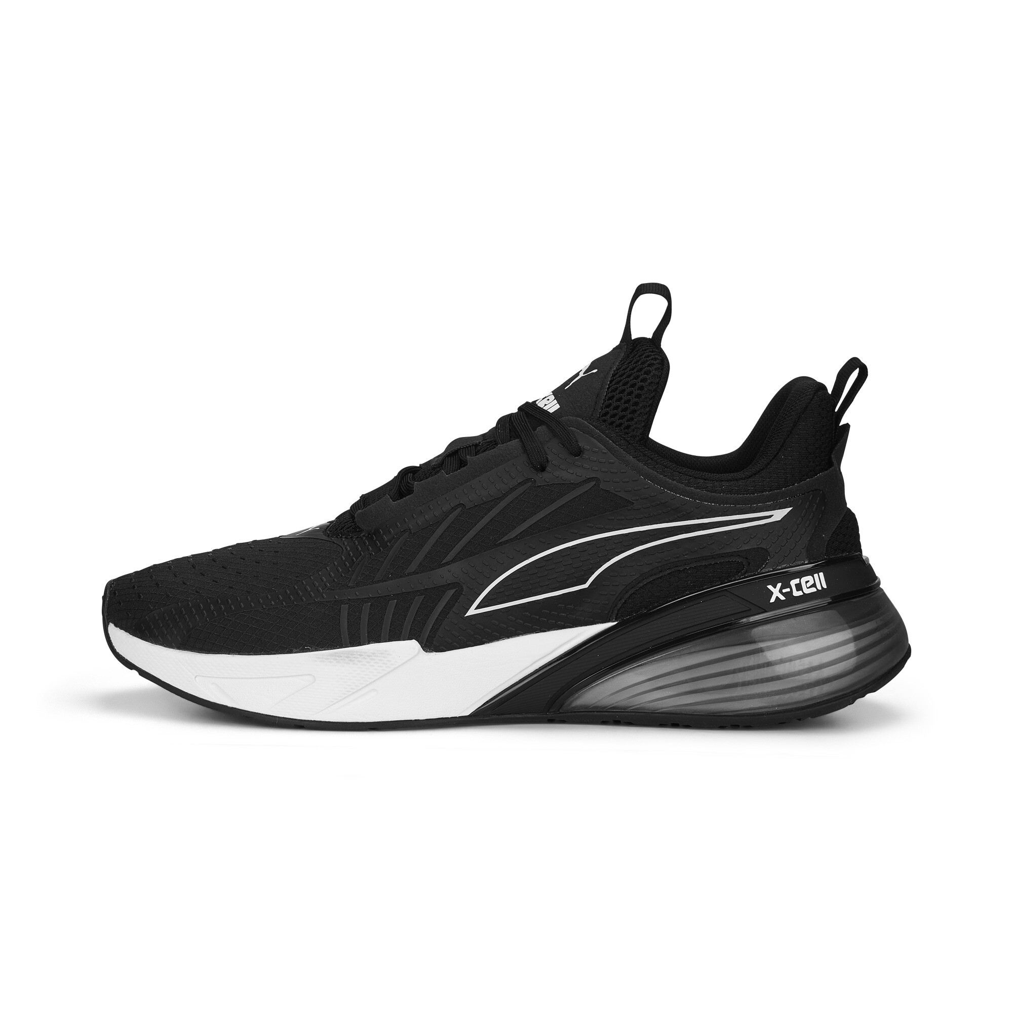 Tenis puma preto com hot sale brilho