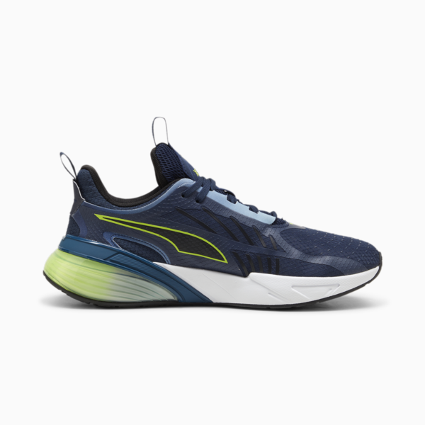 Zapatillas de running X-Cell Action, Club Navy-Lime Pow-PUMA Black, large-ARG