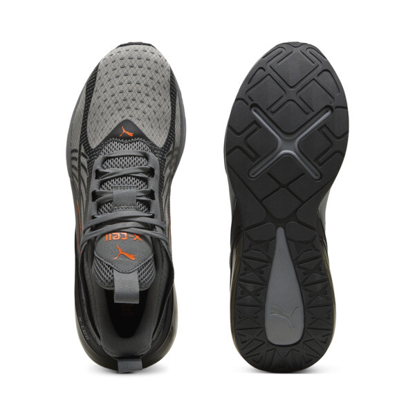 Zapatillas de running X-Cell Action, Cool Dark Gray-PUMA Black-Flame Flicker, large-ARG