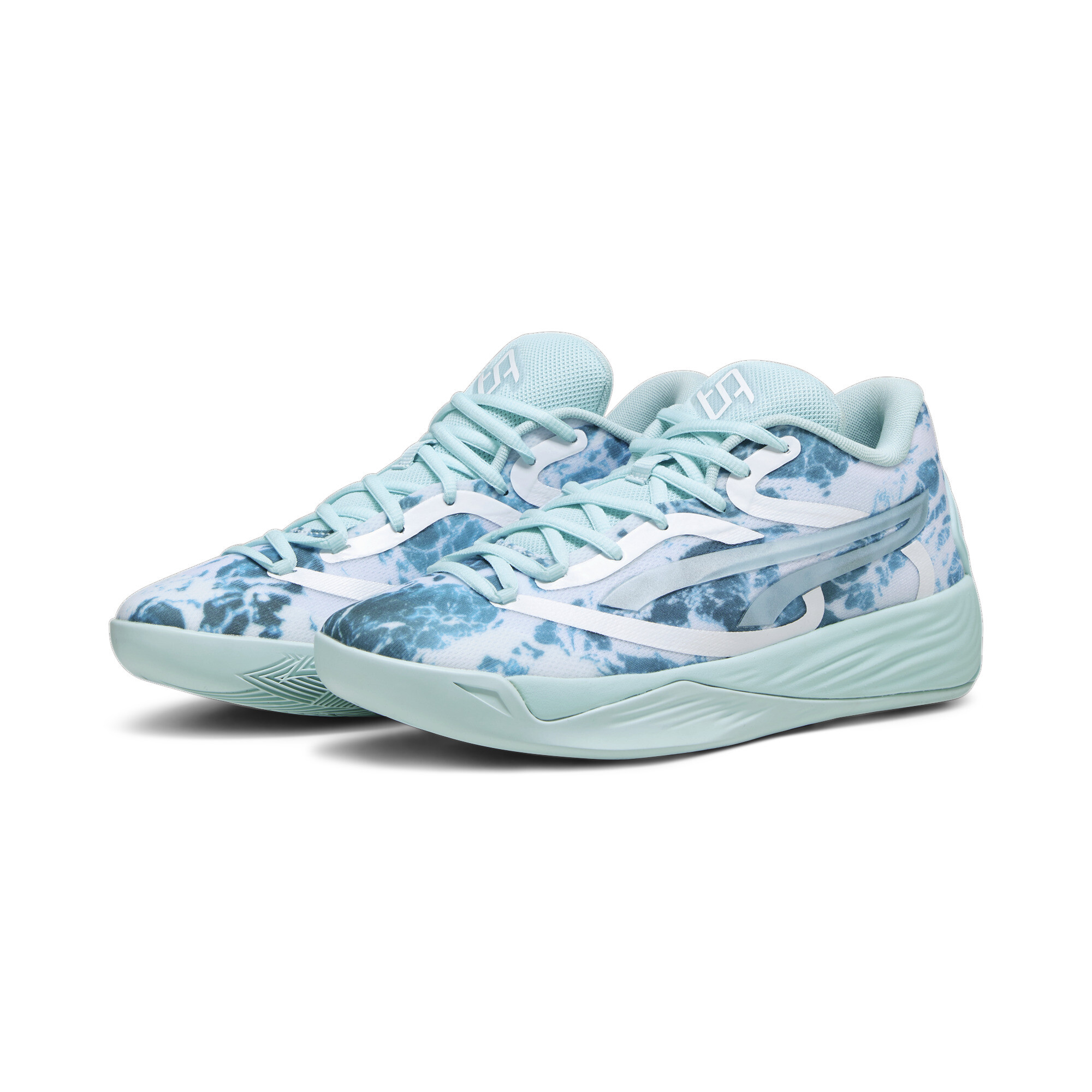 Women's Puma Stewie 2 Water's Basketball Shoes, Blue, Size 37, Shoes