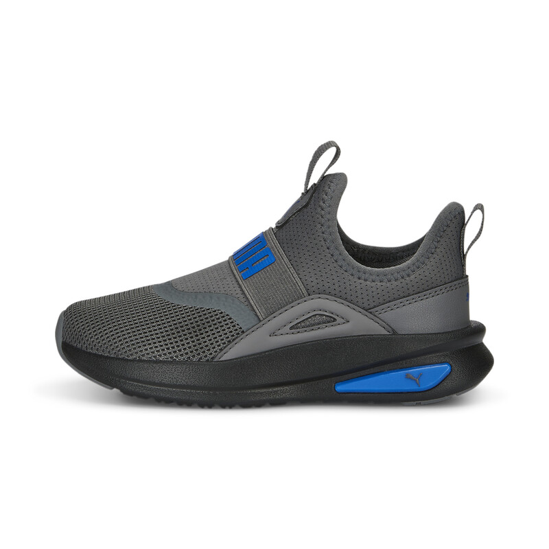 

PUMA Softride Enzo Evo Slip-On Kids' Shoes, Black/gray