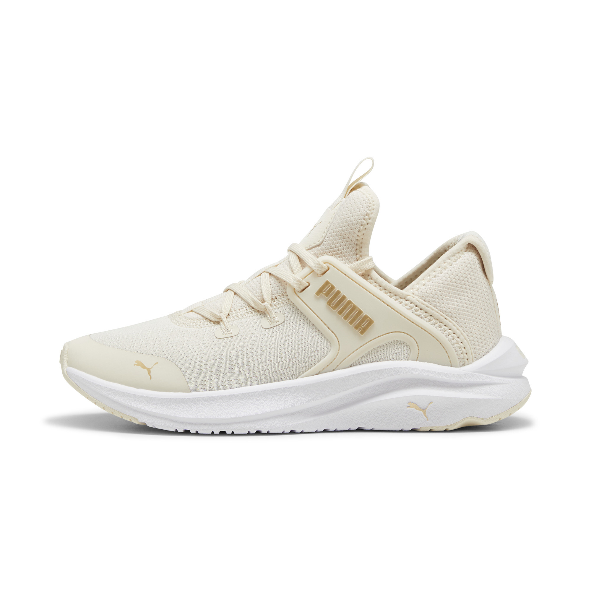 Puma Softride Oneforall Femme Laufschuhe für Damen | Alpine Snow/White/Gold | Größe: 40